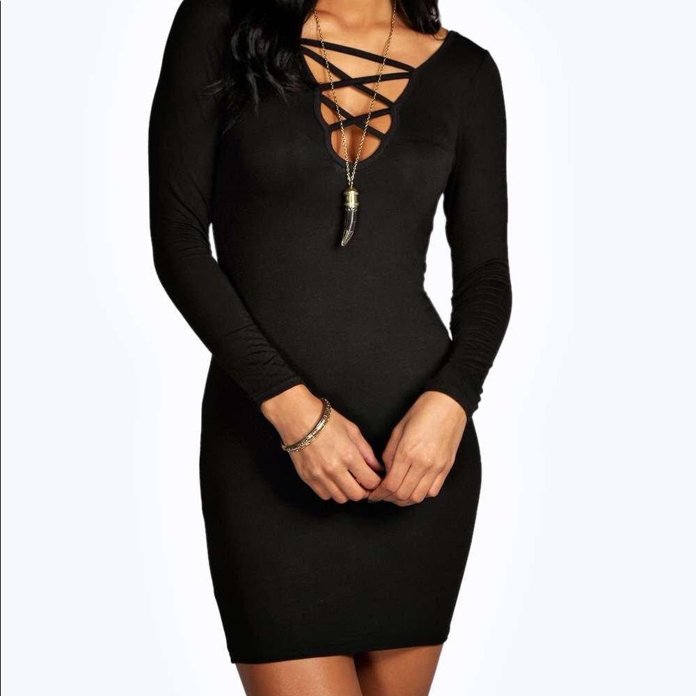 Detail Bodycon Dress